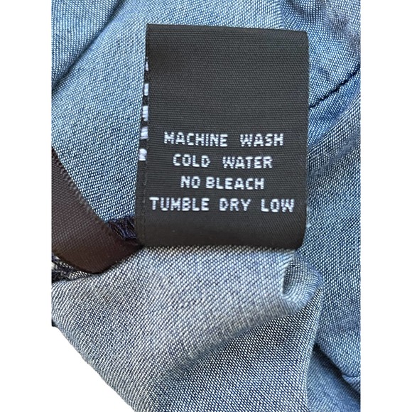 Love Stitch chambray denim shirt size Large - Picture 9 of 9
